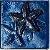 Sapphire Iridescent Starfish